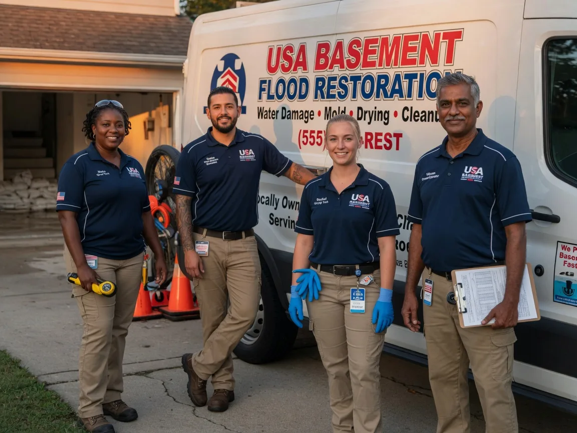 Basement Flood Cleanup company in Okabena, MN