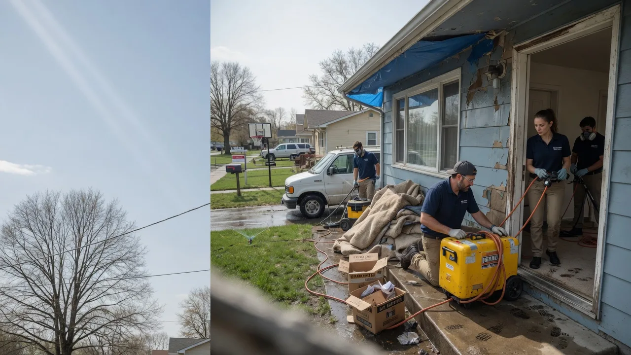 Basement Flood Cleanup in Okabena, MN near me